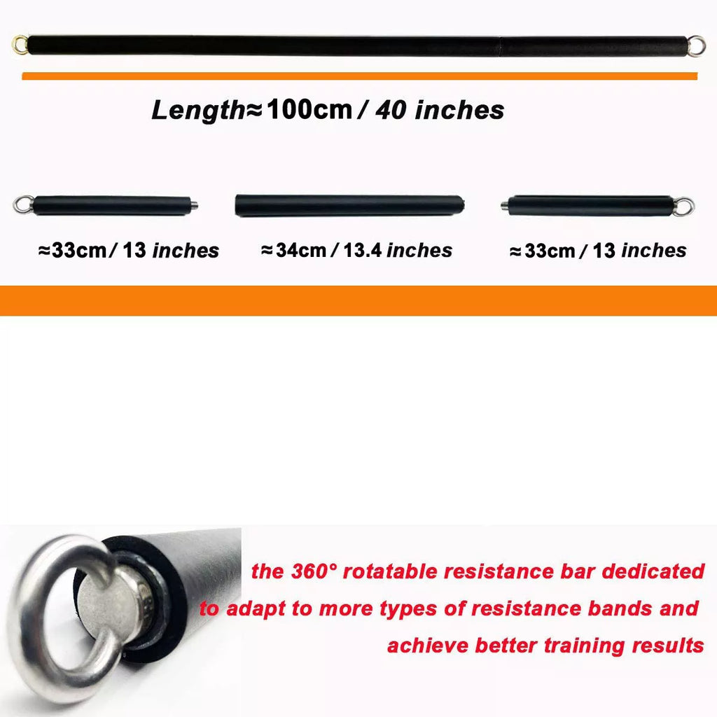 Home Gym resistance work bar-2